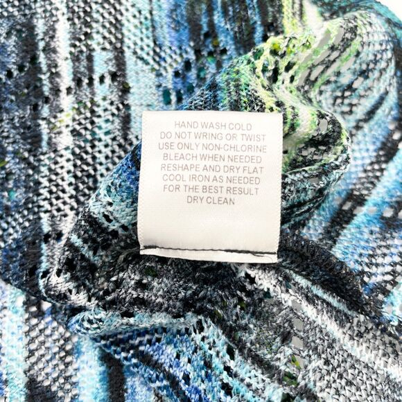 Pink Rose Mesh Tank Top Womens Small Racerback Swim Coverup Activewear Beachy - Picture 8 of 8